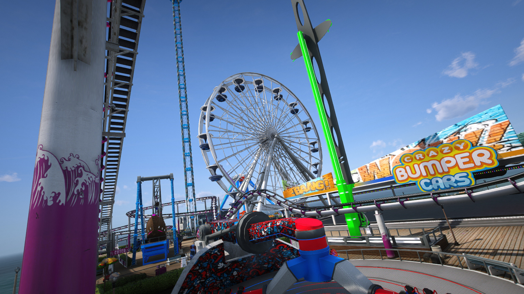 Freizeitpark und Pier auf Austria Pixel Roleplay